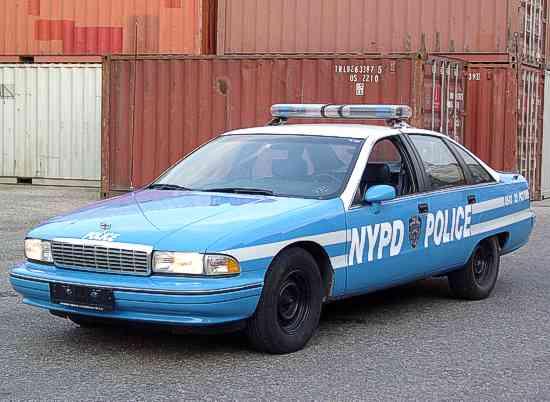 Chevrolet Caprice Police Car 1991