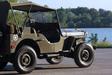 Willys Overland Jeep MB mit Anhnger 1945